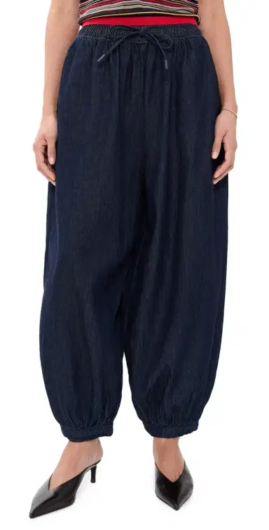 Pistola Freya Pull-On Harem Pants Celeste | Thumbnail 1 Pistola Freya Pull-On Harem Pants Celeste | Thumbnail 1