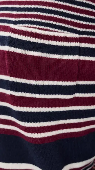 Good American The Oversized Rugby Sweater Multi tripe | Thumbnail 6 Good American The Oversized Rugby Sweater Multi tripe | Thumbnail 6