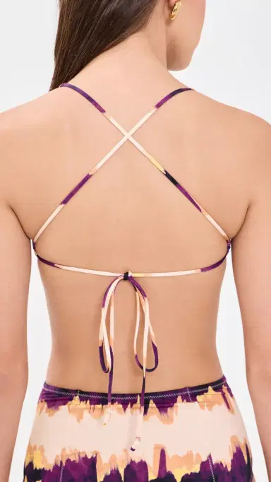 Ulla Johnson Floria Tie Bikini Top | Thumbnail 3 Ulla Johnson Floria Tie Bikini Top | Thumbnail 3