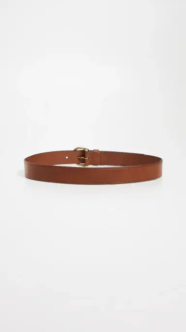 Madewell Medium Perfect eather Belt Pecan | Thumbnail 4 Madewell Medium Perfect eather Belt Pecan | Thumbnail 4