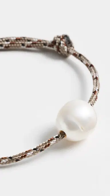 Zoe Chicco Baroque Pearl Paracord Bracelet Multi One Size | Thumbnail 4 Zoe Chicco Baroque Pearl Paracord Bracelet Multi One Size | Thumbnail 4