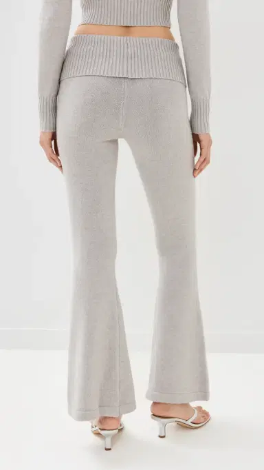 LIONESS Muse Knit Sweatpants Cloud | Thumbnail 3 LIONESS Muse Knit Sweatpants Cloud | Thumbnail 3