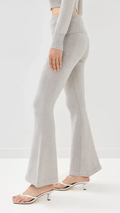LIONESS Muse Knit Sweatpants Cloud | Thumbnail 4 LIONESS Muse Knit Sweatpants Cloud | Thumbnail 4