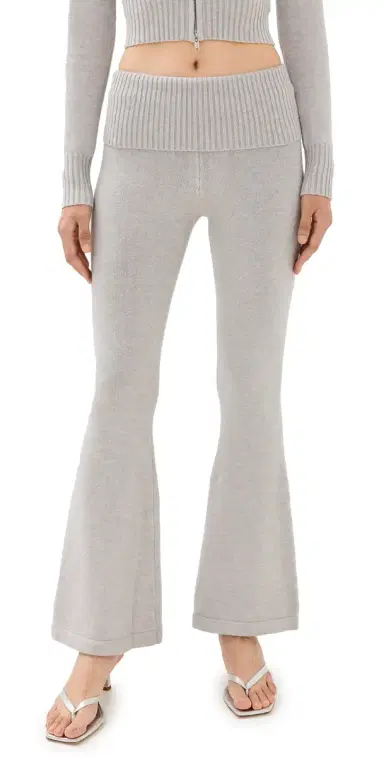 LIONESS Muse Knit Sweatpants Cloud | Thumbnail 1 LIONESS Muse Knit Sweatpants Cloud | Thumbnail 1