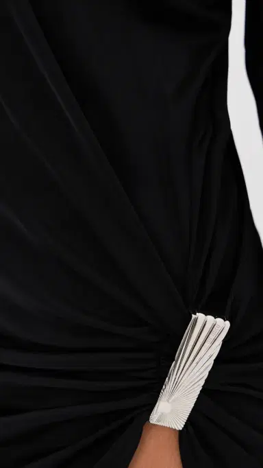 The Attico Mini Dress Black | Thumbnail 6 The Attico Mini Dress Black | Thumbnail 6