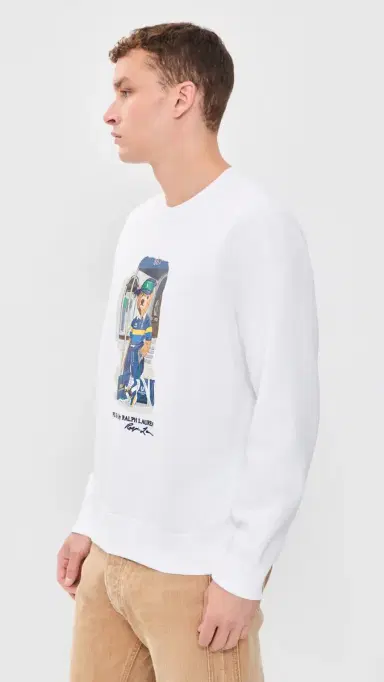 Polo Ralph Lauren x U Open Bear Sweatshirt White | Thumbnail 4 Polo Ralph Lauren x U Open Bear Sweatshirt White | Thumbnail 4