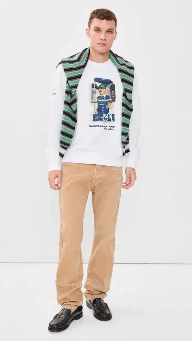 Polo Ralph Lauren x U Open Bear Sweatshirt White | Thumbnail 5 Polo Ralph Lauren x U Open Bear Sweatshirt White | Thumbnail 5