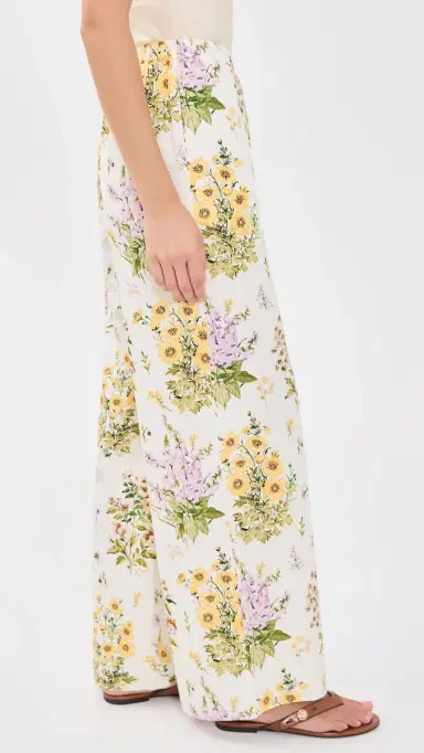 La Maregold The Delphine Pants arge Botanical Print | Thumbnail 4 La Maregold The Delphine Pants arge Botanical Print | Thumbnail 4