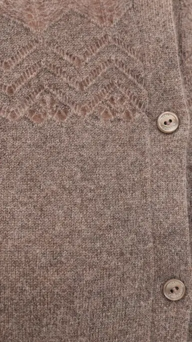 Ulla Johnson Cassia Cashmere Cardigan Driftwood | Thumbnail 6 Ulla Johnson Cassia Cashmere Cardigan Driftwood | Thumbnail 6