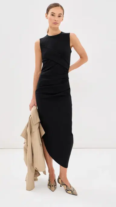 Proenza Schouler Zafira Dress Black | Thumbnail 2 Proenza Schouler Zafira Dress Black | Thumbnail 2