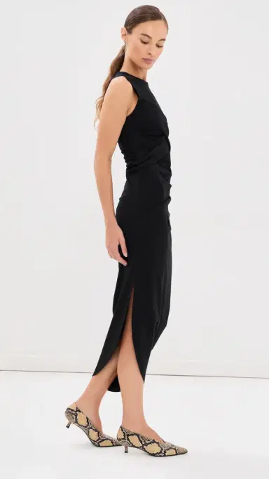 Proenza Schouler Zafira Dress Black | Thumbnail 4 Proenza Schouler Zafira Dress Black | Thumbnail 4