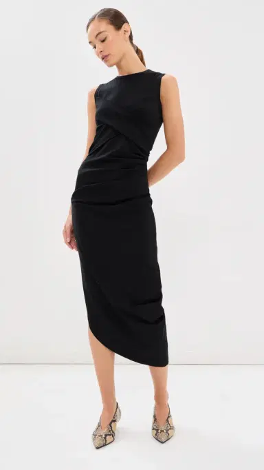 Proenza Schouler Zafira Dress Black | Thumbnail 5 Proenza Schouler Zafira Dress Black | Thumbnail 5