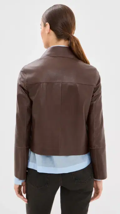 ARMA Vintage Leather Jacket Mud Brown | Thumbnail 3 ARMA Vintage Leather Jacket Mud Brown | Thumbnail 3