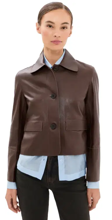 ARMA Vintage Leather Jacket Mud Brown | Thumbnail 1 ARMA Vintage Leather Jacket Mud Brown | Thumbnail 1