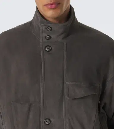 Giorgio Armani Suede jacket | Thumbnail 4 Giorgio Armani Suede jacket | Thumbnail 4