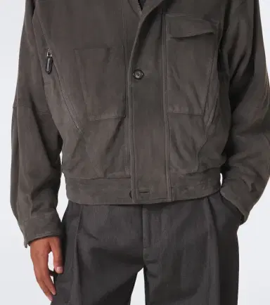 Giorgio Armani Suede jacket | Thumbnail 6 Giorgio Armani Suede jacket | Thumbnail 6