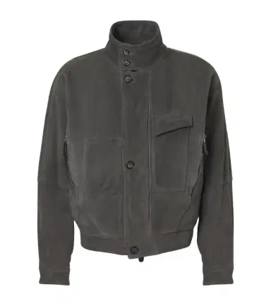 Giorgio Armani Suede jacket | Thumbnail 1 Giorgio Armani Suede jacket | Thumbnail 1
