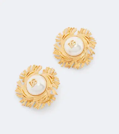 Dolce & Gabbana DG clip-on earrings | Thumbnail 2 Dolce & Gabbana DG clip-on earrings | Thumbnail 2