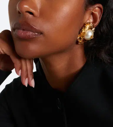 Dolce & Gabbana DG clip-on earrings | Thumbnail 6 Dolce & Gabbana DG clip-on earrings | Thumbnail 6