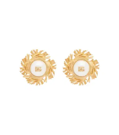 Dolce & Gabbana DG clip-on earrings | Thumbnail 1 Dolce & Gabbana DG clip-on earrings | Thumbnail 1