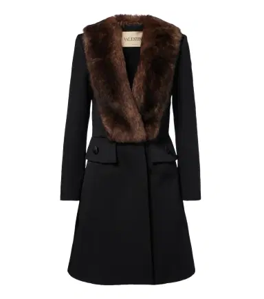 Valentino Virgin wool coat | Thumbnail 1 Valentino Virgin wool coat | Thumbnail 1