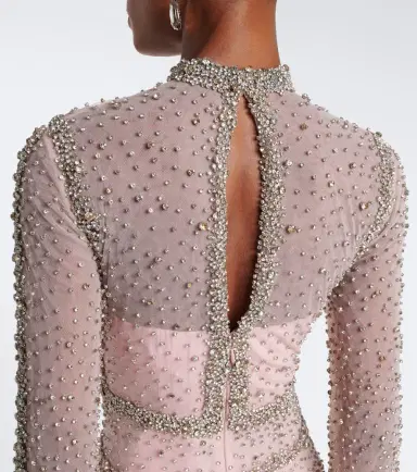 Costarellos Belina embellished tulle gown | Thumbnail 4 Costarellos Belina embellished tulle gown | Thumbnail 4