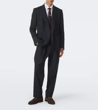 Dolce & Gabbana Pinstripe wool-blend straight pants | Thumbnail 4 Dolce & Gabbana Pinstripe wool-blend straight pants | Thumbnail 4