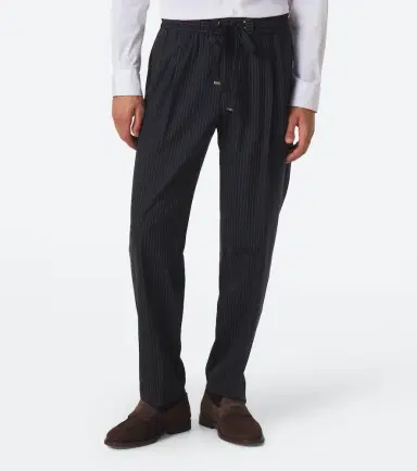 Dolce & Gabbana Pinstripe wool-blend straight pants | Thumbnail 5 Dolce & Gabbana Pinstripe wool-blend straight pants | Thumbnail 5