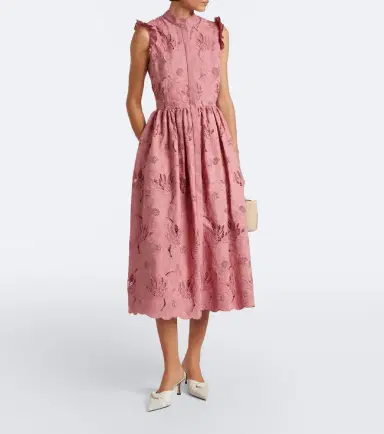 Erdem Guipure lace midi dress | Thumbnail 4 Erdem Guipure lace midi dress | Thumbnail 4