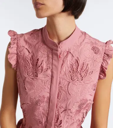 Erdem Guipure lace midi dress | Thumbnail 5 Erdem Guipure lace midi dress | Thumbnail 5