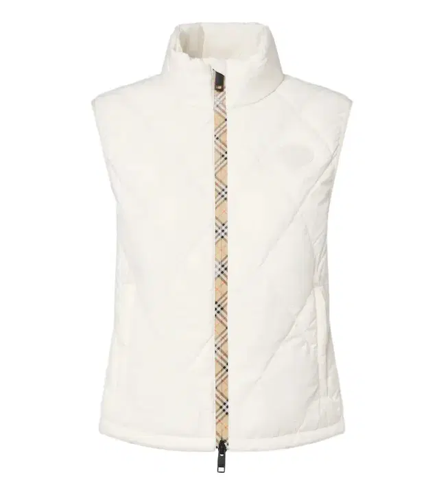 Check quilted vest Check quilted vest