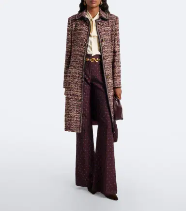 Etro Single-breasted tweed coat | Thumbnail 5 Etro Single-breasted tweed coat | Thumbnail 5