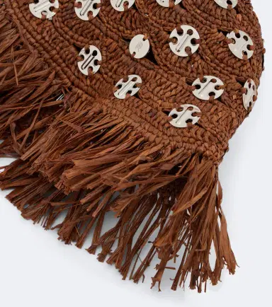 Rabanne Fringed studded raffia bucket hat | Thumbnail 2 Rabanne Fringed studded raffia bucket hat | Thumbnail 2