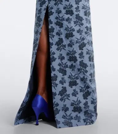 Markarian Rita floral cotton-blend bustier gown | Thumbnail 5 Markarian Rita floral cotton-blend bustier gown | Thumbnail 5