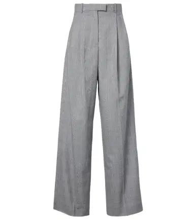 Givenchy Checked wool wide-leg pants | Thumbnail 1 Givenchy Checked wool wide-leg pants | Thumbnail 1