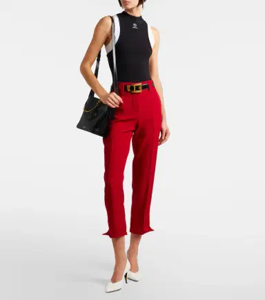 Versace Layered cotton-blend tank top | Thumbnail 3 Versace Layered cotton-blend tank top | Thumbnail 3