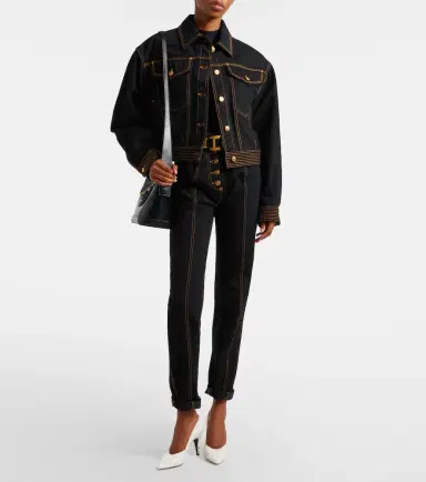 Versace Medusa denim jacket | Thumbnail 4 Versace Medusa denim jacket | Thumbnail 4