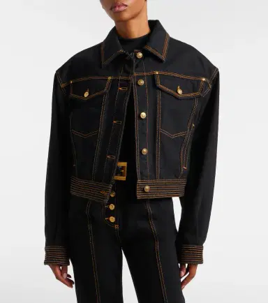 Versace Medusa denim jacket | Thumbnail 5 Versace Medusa denim jacket | Thumbnail 5