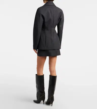 Versace Virgin wool twill miniskirt | Thumbnail 2 Versace Virgin wool twill miniskirt | Thumbnail 2