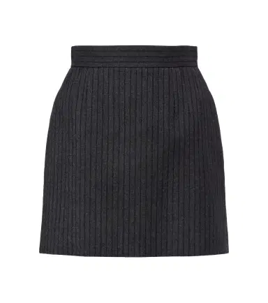 Versace Virgin wool twill miniskirt | Thumbnail 1 Versace Virgin wool twill miniskirt | Thumbnail 1