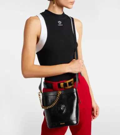 Versace Medusa Mini leather bucket bag | Thumbnail 6 Versace Medusa Mini leather bucket bag | Thumbnail 6