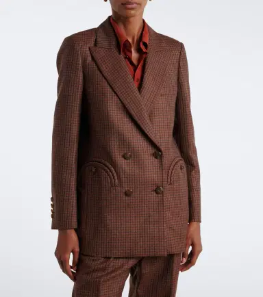 Blazé Milano Blazé Milano Everyday checked virgin wool blazer | Thumbnail 2 Blazé Milano Blazé Milano Everyday checked virgin wool blazer | Thumbnail 2