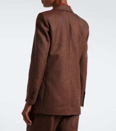 Blazé Milano Blazé Milano Everyday checked virgin wool blazer | Thumbnail 3 Blazé Milano Blazé Milano Everyday checked virgin wool blazer | Thumbnail 3