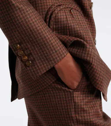 Blazé Milano Blazé Milano Everyday checked virgin wool blazer | Thumbnail 4 Blazé Milano Blazé Milano Everyday checked virgin wool blazer | Thumbnail 4