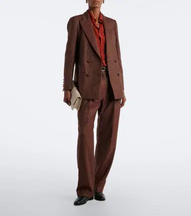 Blazé Milano Blazé Milano Everyday checked virgin wool blazer | Thumbnail 6 Blazé Milano Blazé Milano Everyday checked virgin wool blazer | Thumbnail 6