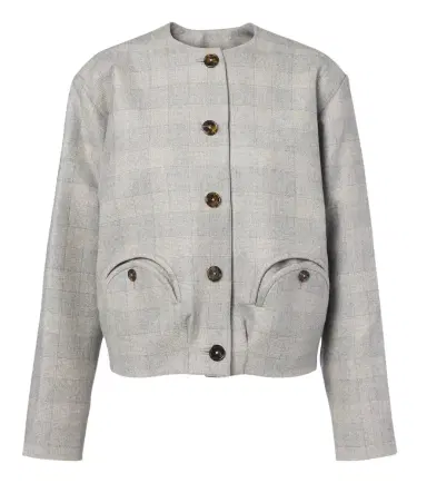Blazé Milano Blazé Milano Altai checked wool, silk, and cashmere jacket | Thumbnail 1 Blazé Milano Blazé Milano Altai checked wool, silk, and cashmere jacket | Thumbnail 1