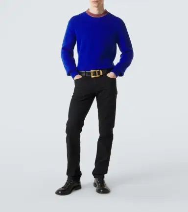 Versace Greca Border wool and cashmere sweater | Thumbnail 4 Versace Greca Border wool and cashmere sweater | Thumbnail 4