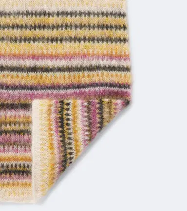 Isabel Marant Mouna striped mohair and wool-blend scarf | Thumbnail 2 Isabel Marant Mouna striped mohair and wool-blend scarf | Thumbnail 2
