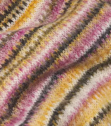 Isabel Marant Mouna striped mohair and wool-blend scarf | Thumbnail 3 Isabel Marant Mouna striped mohair and wool-blend scarf | Thumbnail 3