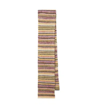 Isabel Marant Mouna striped mohair and wool-blend scarf | Thumbnail 1 Isabel Marant Mouna striped mohair and wool-blend scarf | Thumbnail 1